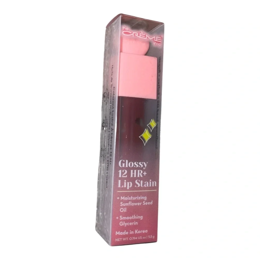 The Crème Shop Glossy 12+ hour Lip Stain - Cherub